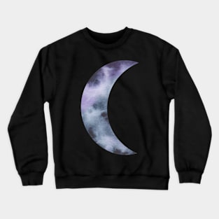 Tie dye moon Crewneck Sweatshirt